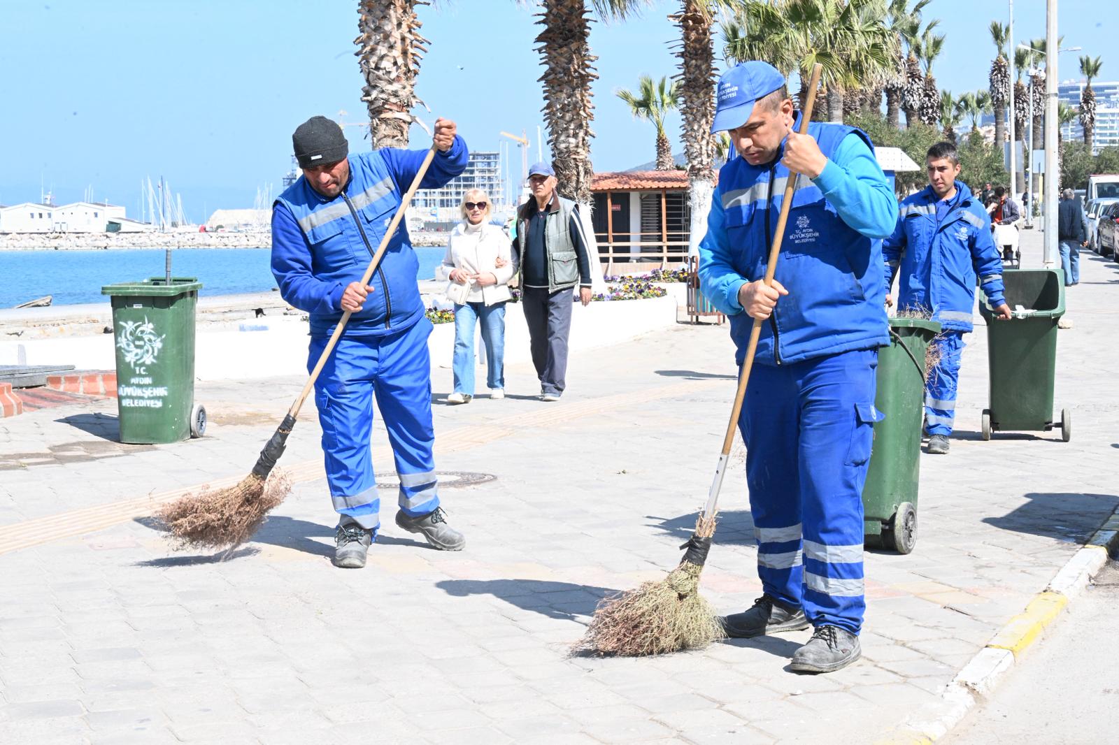 Başkan Çerçioğlu’ndan ramazan bayramı öncesi Kuşadası’nda yoğun çalışma