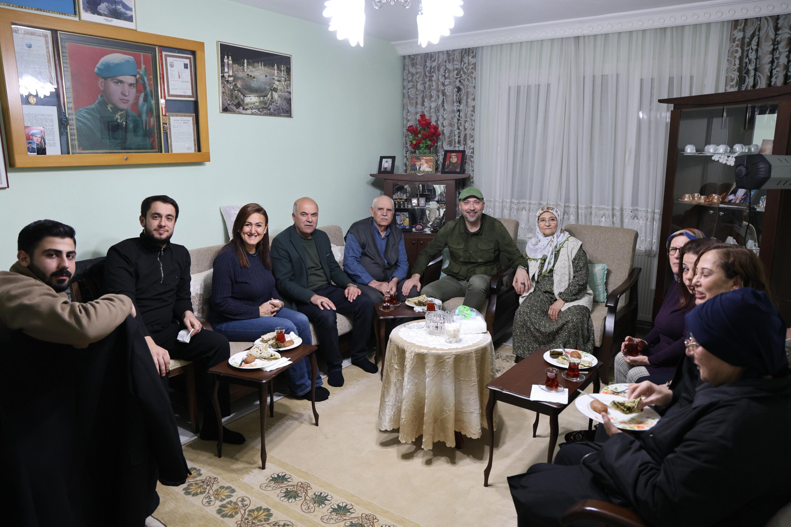 Başkan Arıkan’dan Şehit Ailelerine iftar ve ziyaret