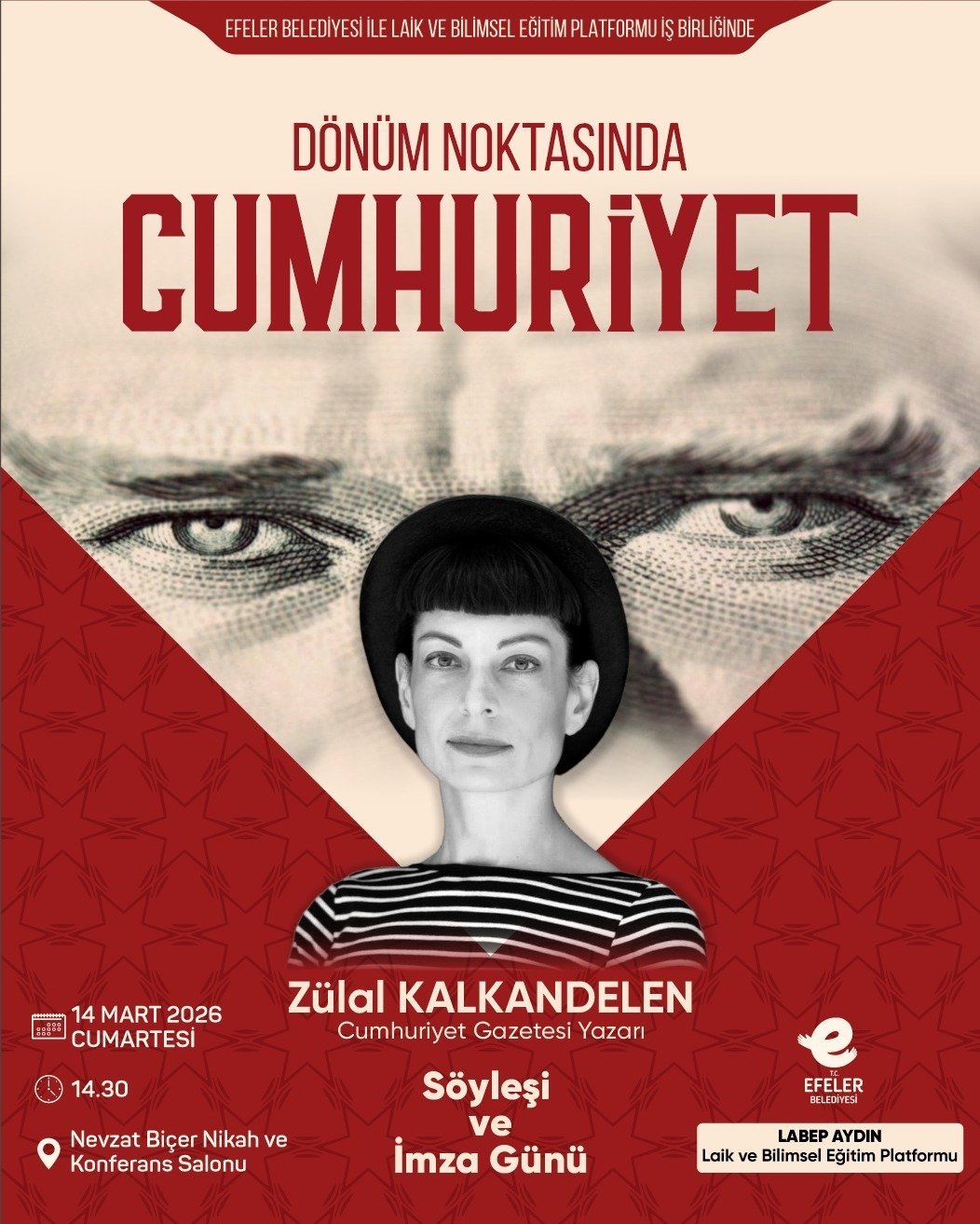 Efeler’de “Cumhuriyet” söyleşisi: Başkan Yetişkin’den tüm vatandaşlara davet