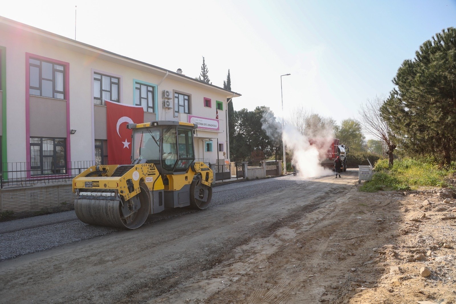 Başkan Anıl Yetişkin’den Umurlu’ya yol hamlesi