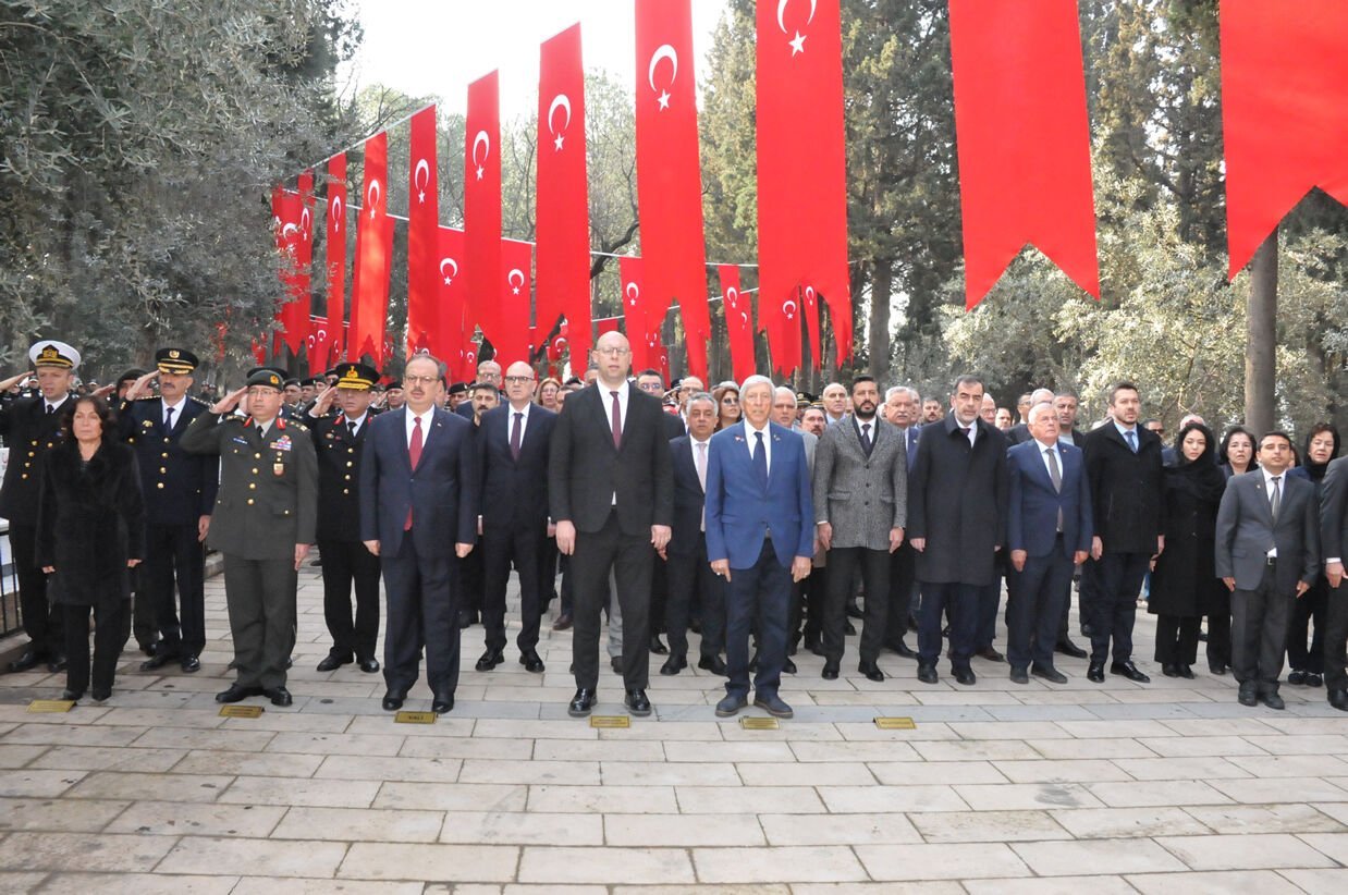Çanakkale Şehitleri Aydın’da dualarla anıldı