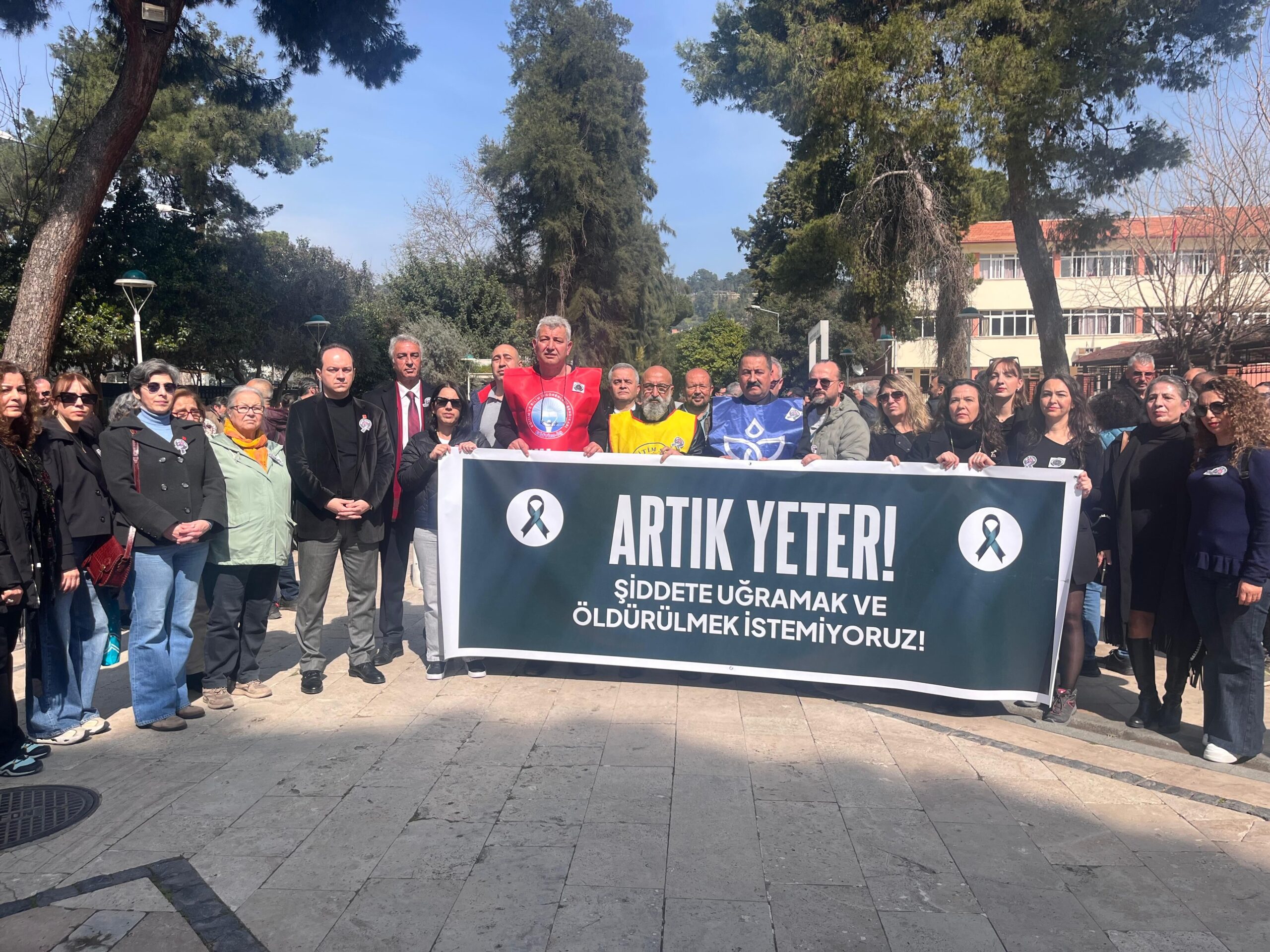 Aydın’da öğretmenler iş bıraktı