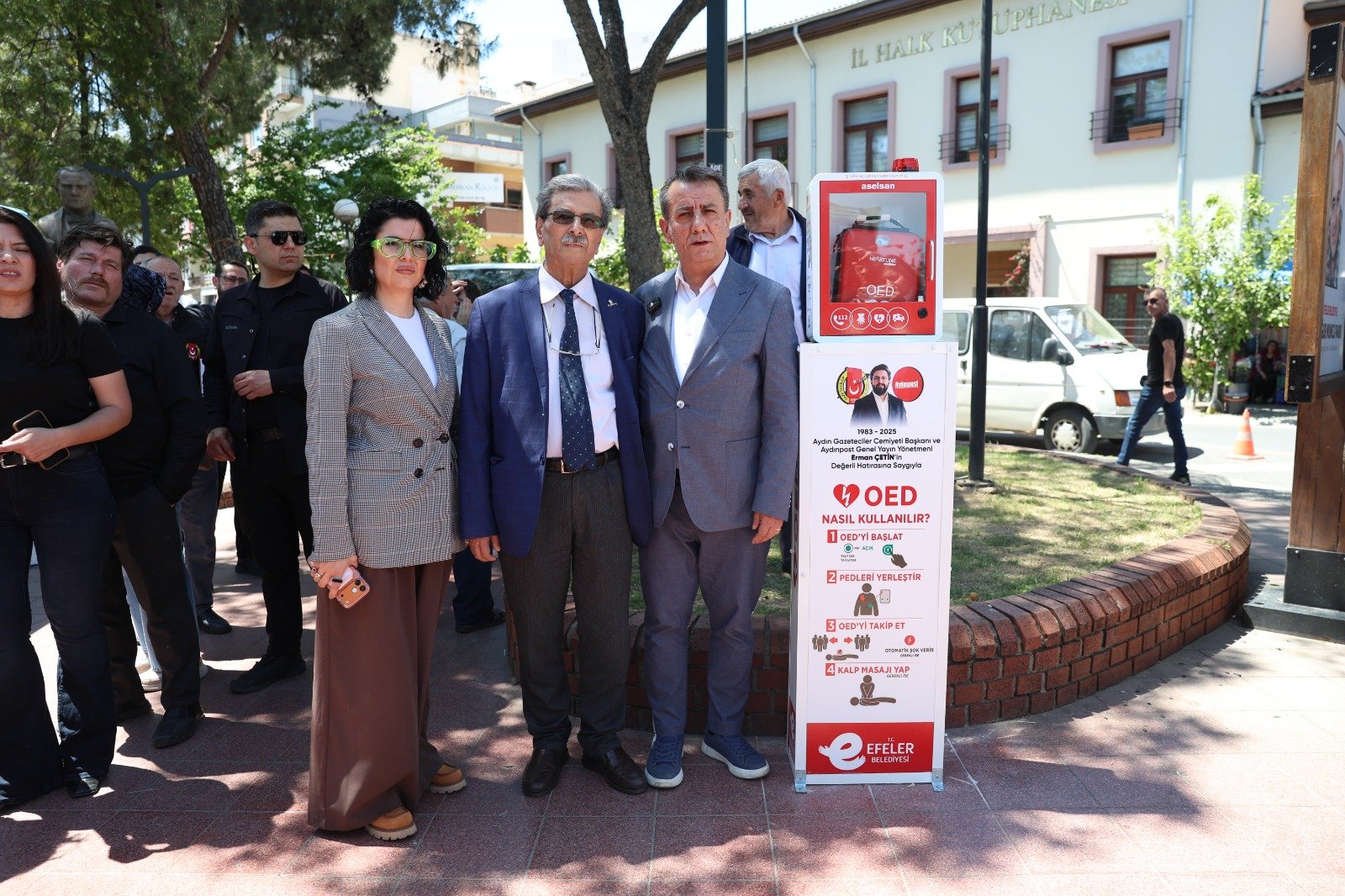 Başkan Yetişkin ile AGC el ele verdi: Hayat kurtaran cihazlar hizmete girdi