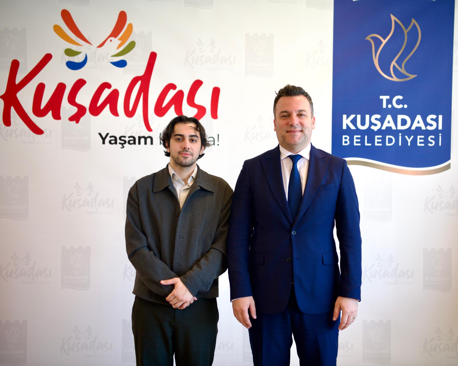 Almanya CHP Gençlik Kolları’ndan Kuşadası Belediyesi’ne ziyaret