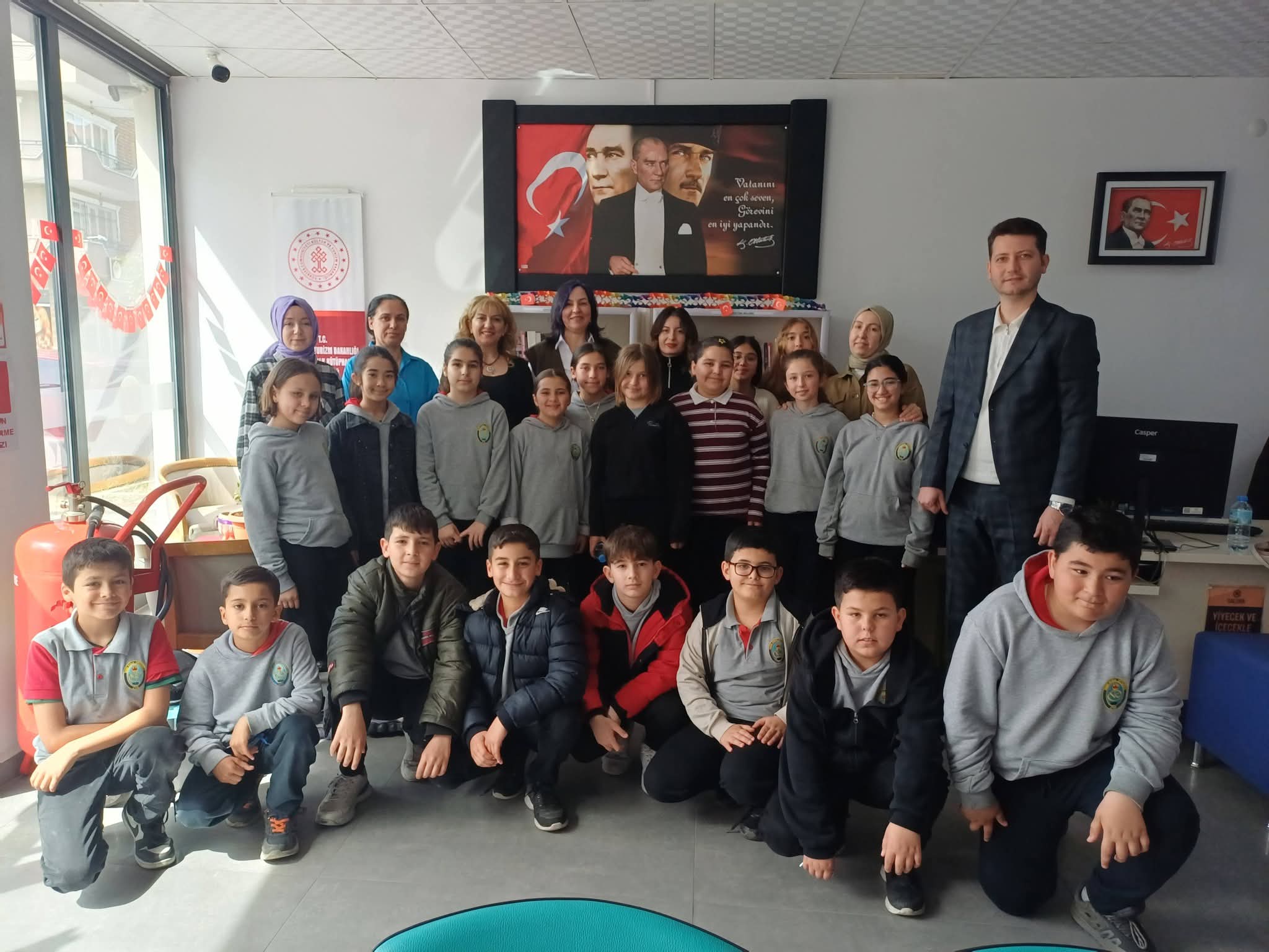 Kütüphanede resfebe heyecanı: “İyileştiren Kütüphane” Buluşması
