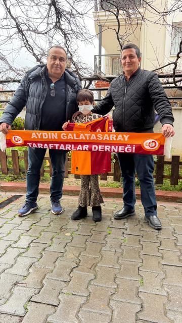 Aydın Galatasaray Taraftarlar Derneği’nden Fatma’ya unutulmaz jest