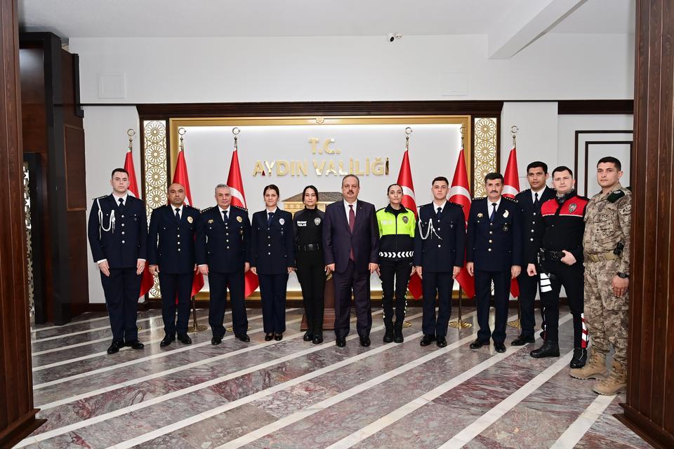 Polis Teşkilatı’ndan Vali Canbolat’a ziyaret