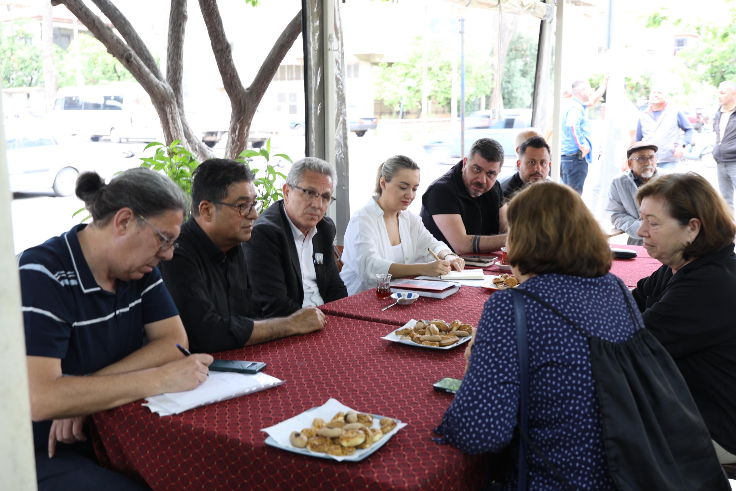 Başkan Tetik Şirinevler’de vatandaşları dinledi
