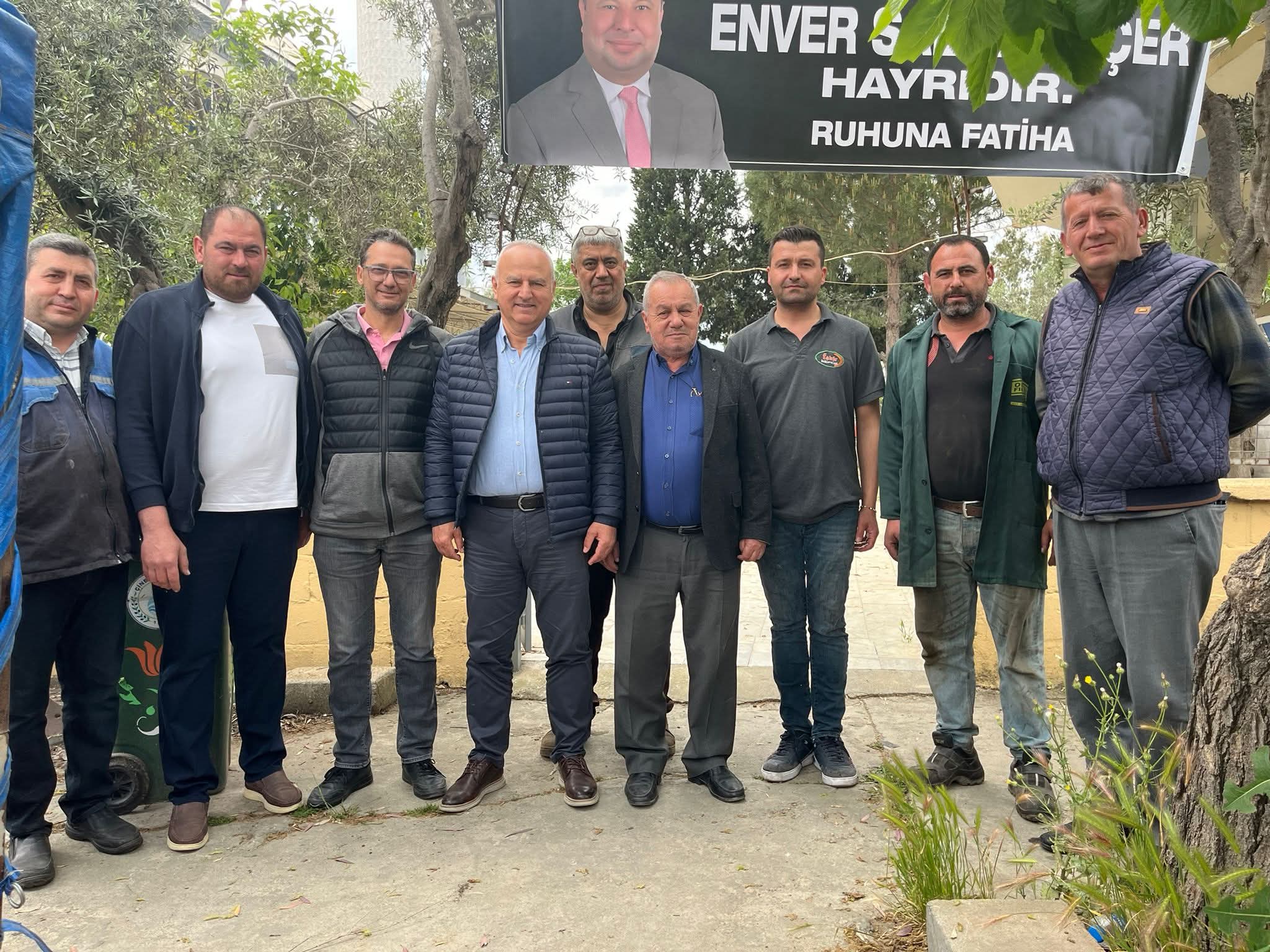 Çine Sanayi Sitesi Esnafı, Başkan Enver Salih Dinçer unutulmadı