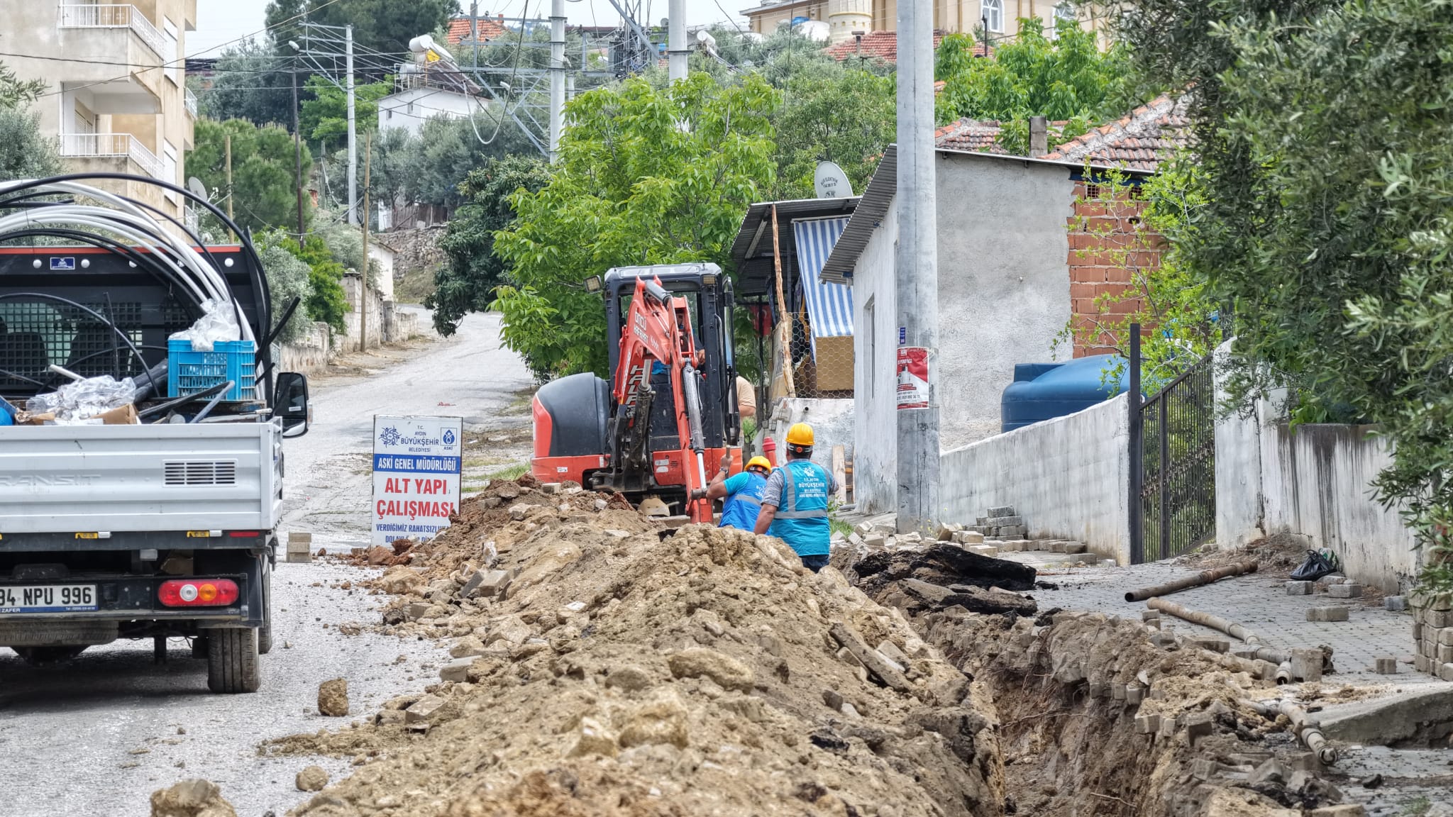 Başkan Çerçioğlu’ndan Kuyucak’ta altyapı yatırımı