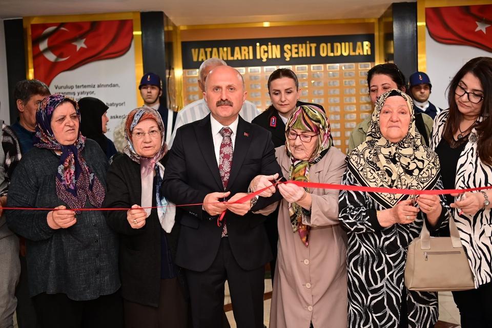 Aydın’da Şehitlik Köşesi açılışında duygu dolu anlar