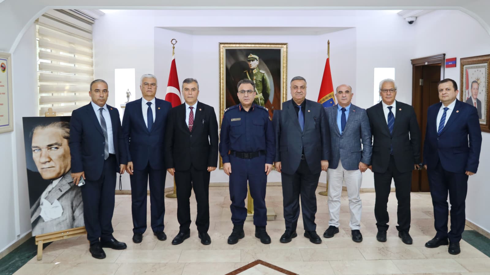 TEMAD Nazilli Şube Başkanlığı’nın ziyaretleri tüm hızıyla sürüyor