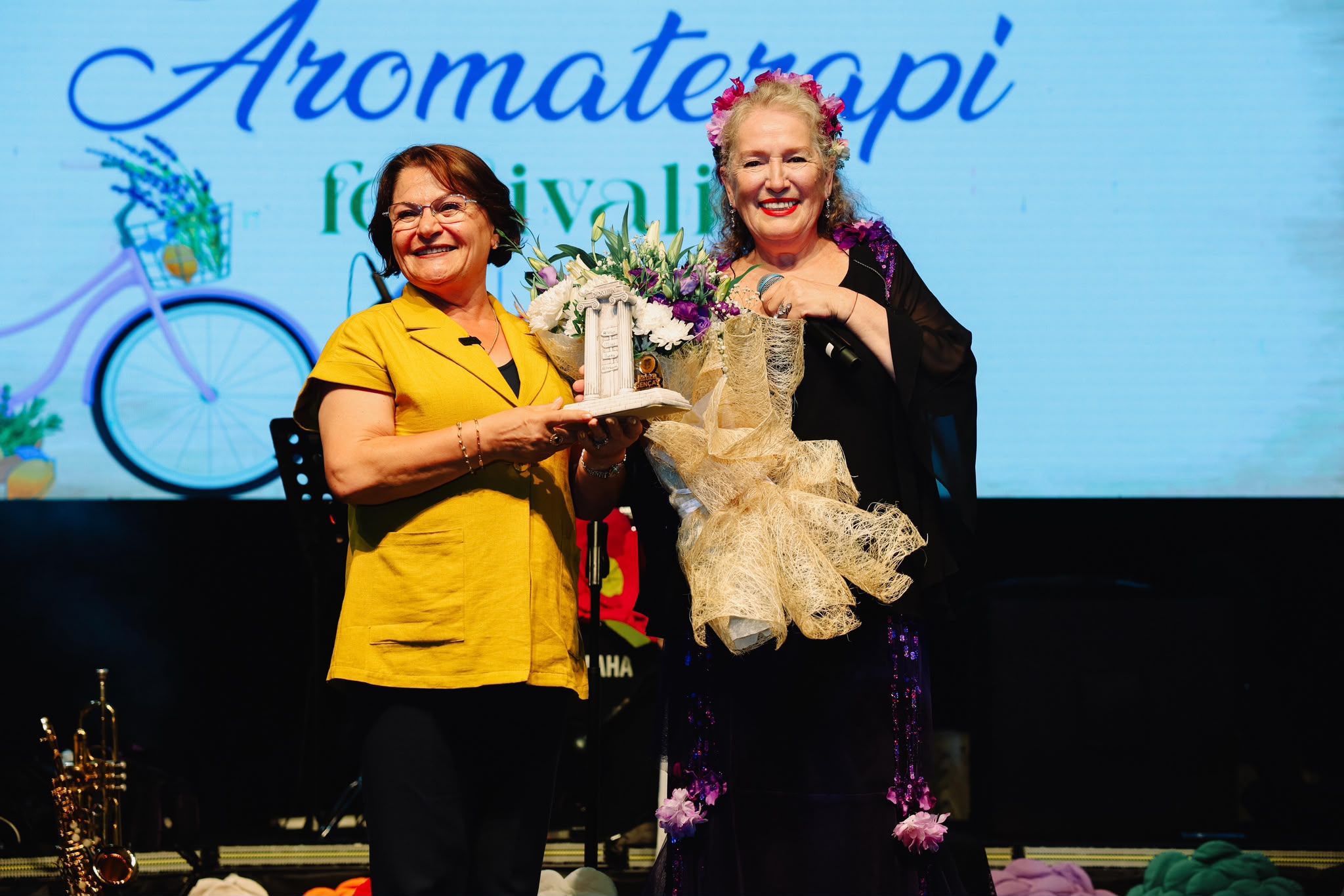 Didim’de Lavanta & Aromaterapi festivali muhteşem bir finalle sona erdi
