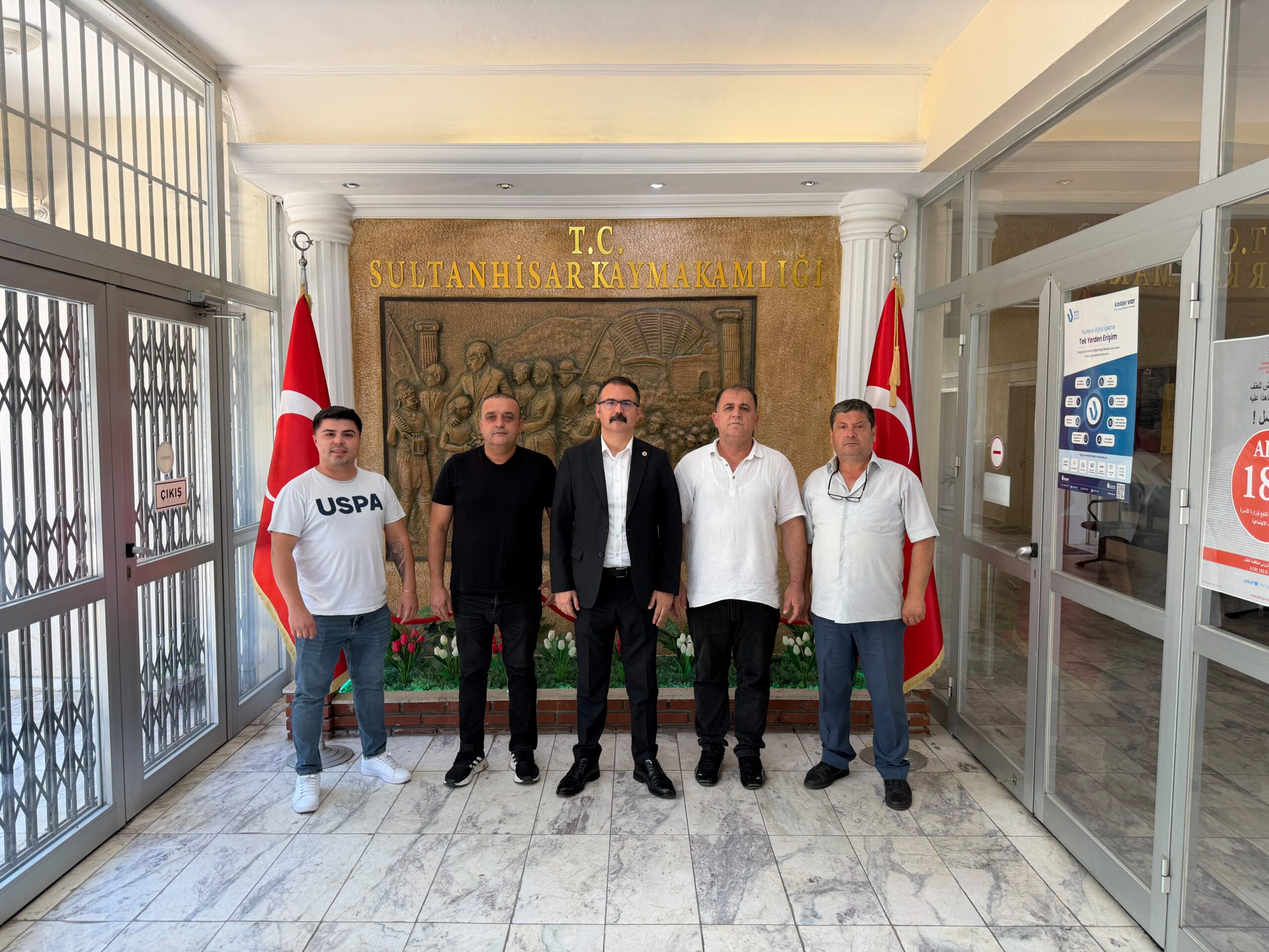 Sultanhisar’da esnaf ve şoförler için kolları sıvadı: Başkan Alim Örnek’ten ilçe protokolüne nezaket ziyareti