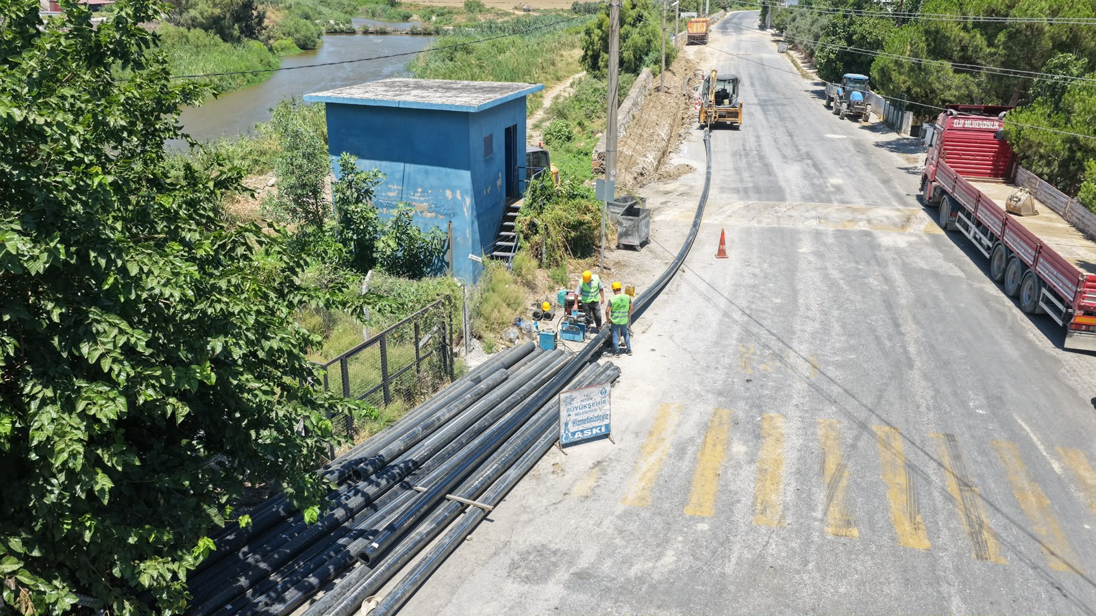 Başkan Çerçioğlu’ndan Söke’de altyapı yatırımı