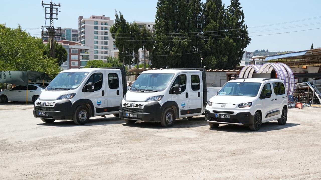Söke Belediyesi araç filosunu güçlendirmeye devam ediyor
