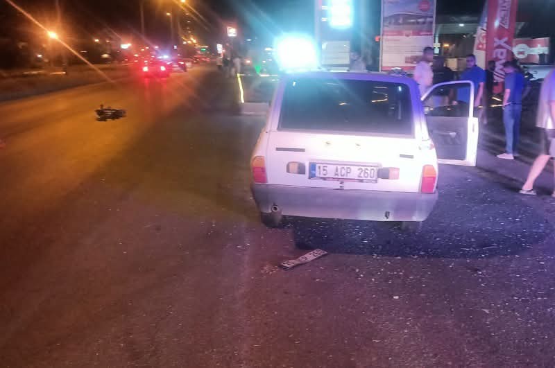 Çine’de otomobil ile elektrikli bisiklet çarpıştı: 1 yaralı
