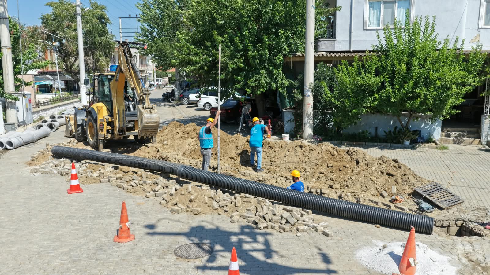 Başkan Çerçioğlu’ndan İncirliova’da altyapı yatırımı