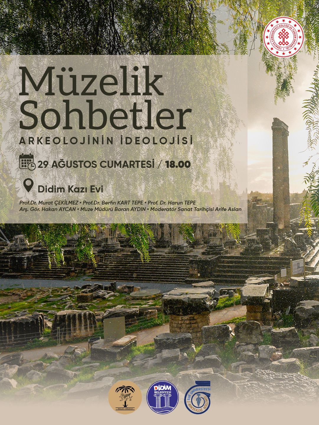 Didim Belediyesi’nin katkılarıyla “Müzelik Sohbetler” Didim’de