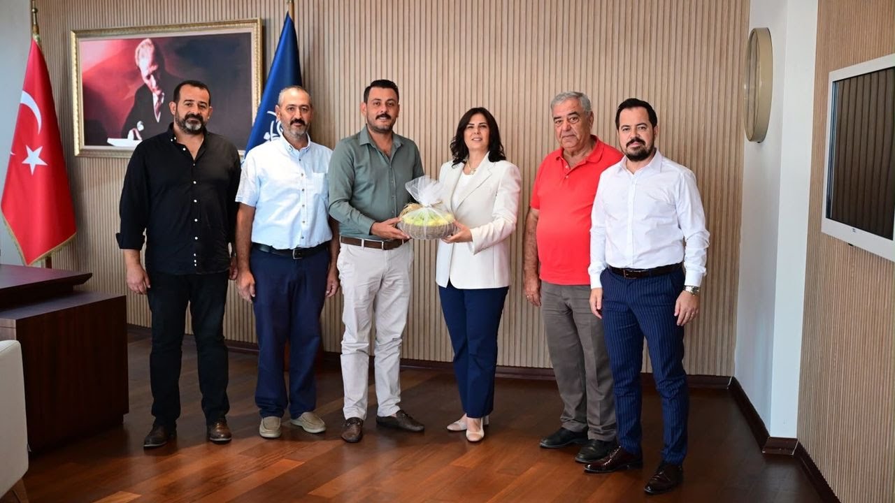 Başkan Çerçioğlu’na germencik ziraat odasi’ndan ziyaret
