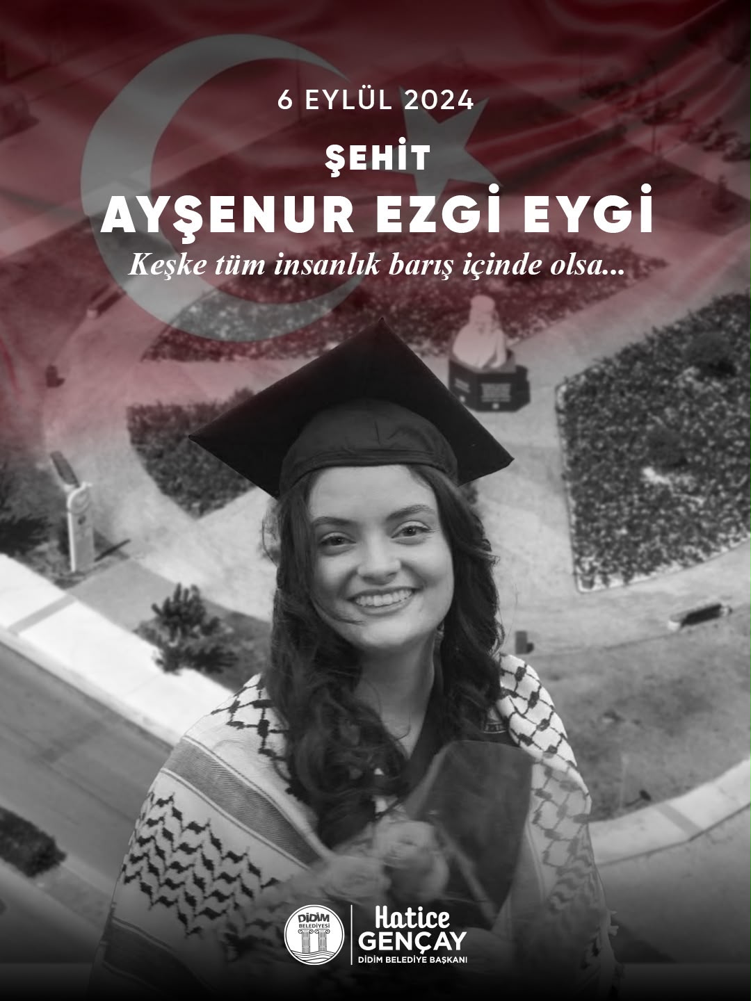Başkan Gençay, Ayşenur Ezgi Eygi’yi unutmadı