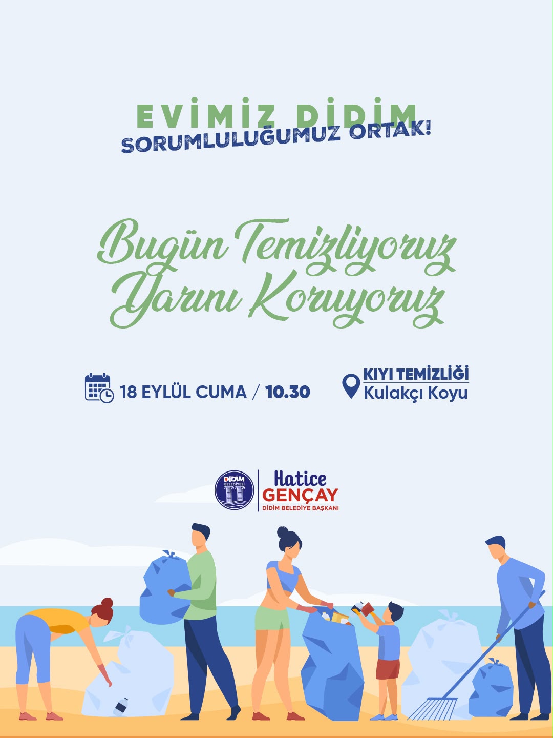 Didim Belediye Başkanı Hatice Gençay: “Evimiz Didim, sorumluluğumuz ortak!”