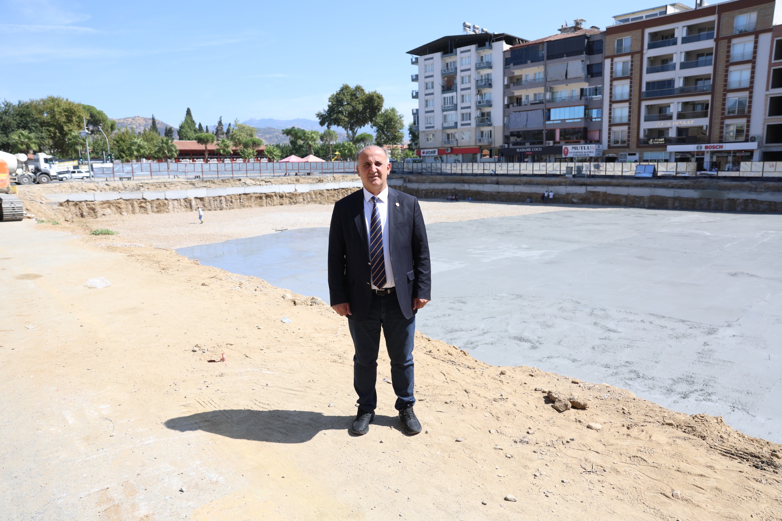 İncirliova’da dev proje hızla ilerliyor