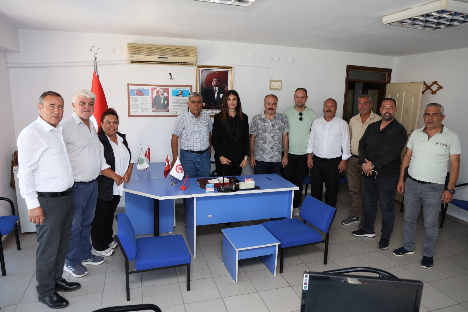 Başkan Vekili Kabasakal’dan Muhtarlar Derneği’ne ziyaret