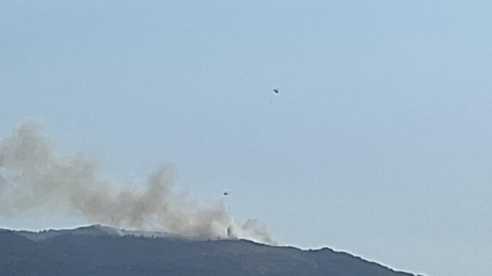 Çine’de orman yangını