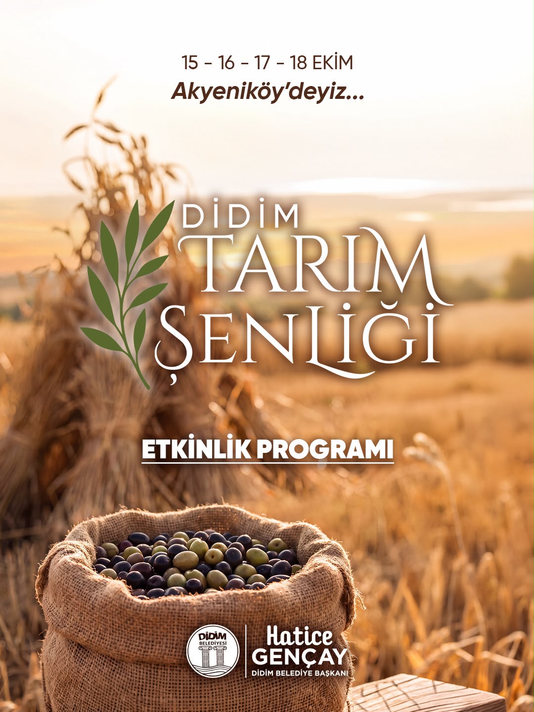Didim Tarım Şenliği Başlıyor
