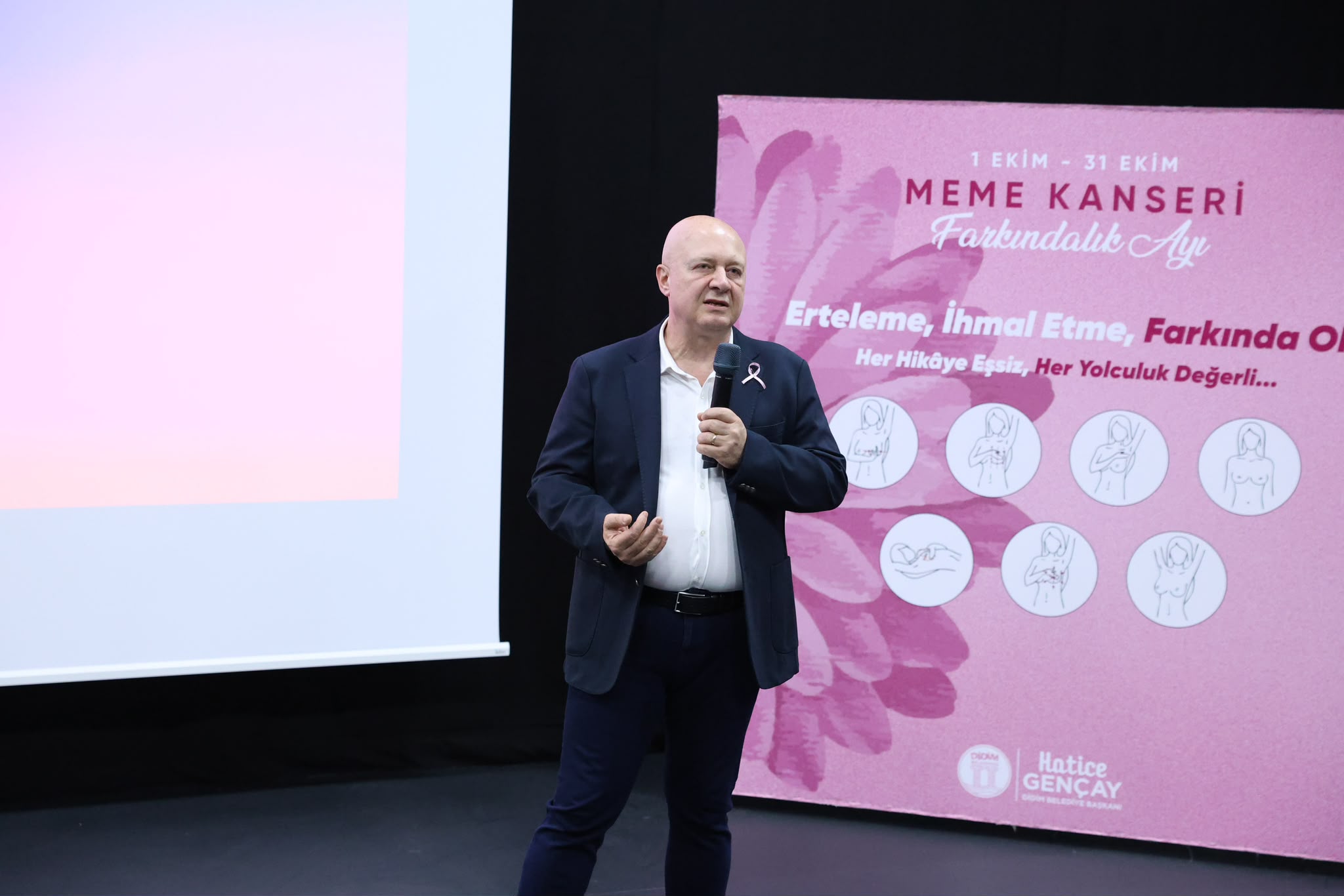 Didim Belediyesi’nden meme kanseri farkındalığı için farkındalık konferansı