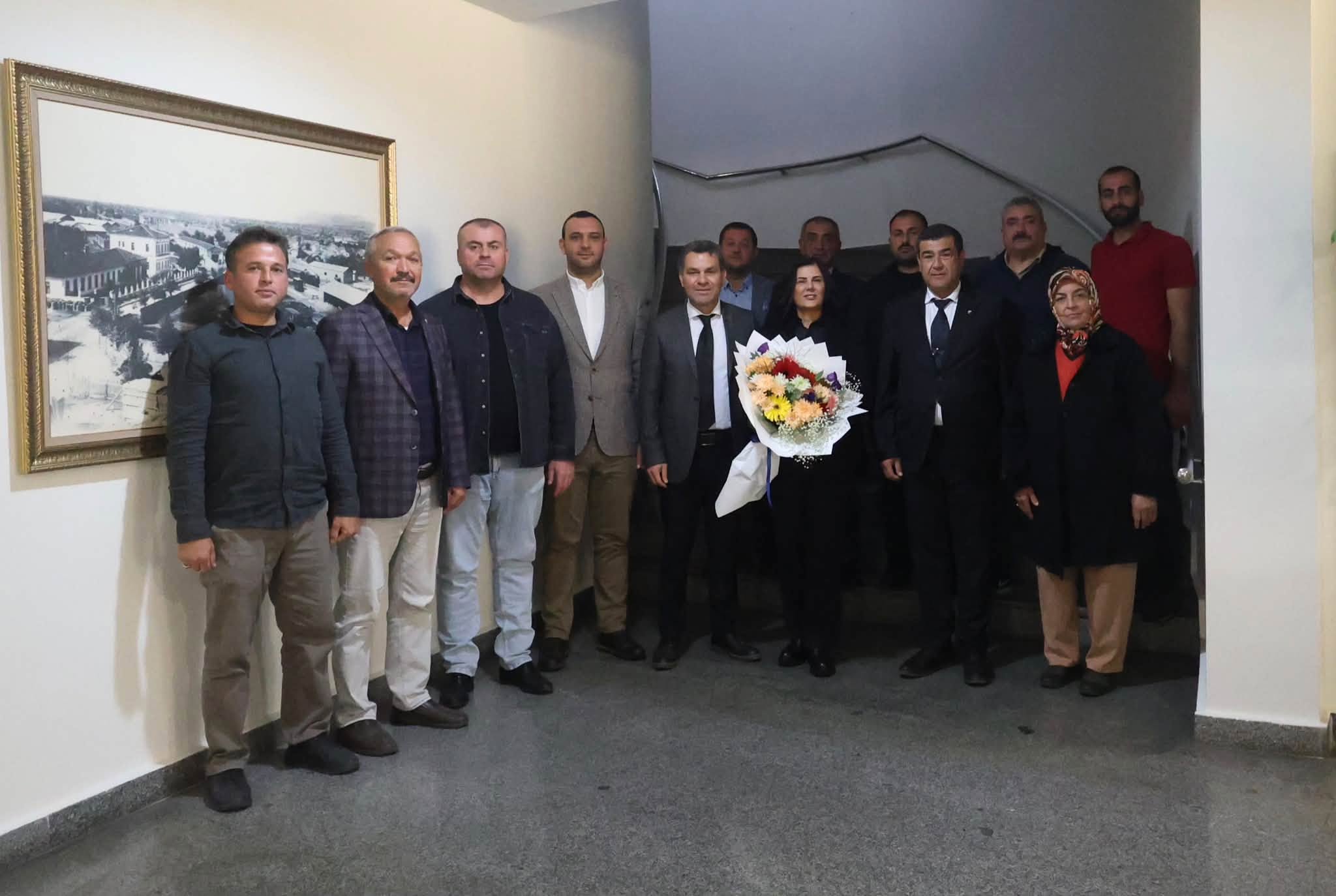 Başkan Çerçioğlu’na Ak Parti Kuyucak’tan ziyaret