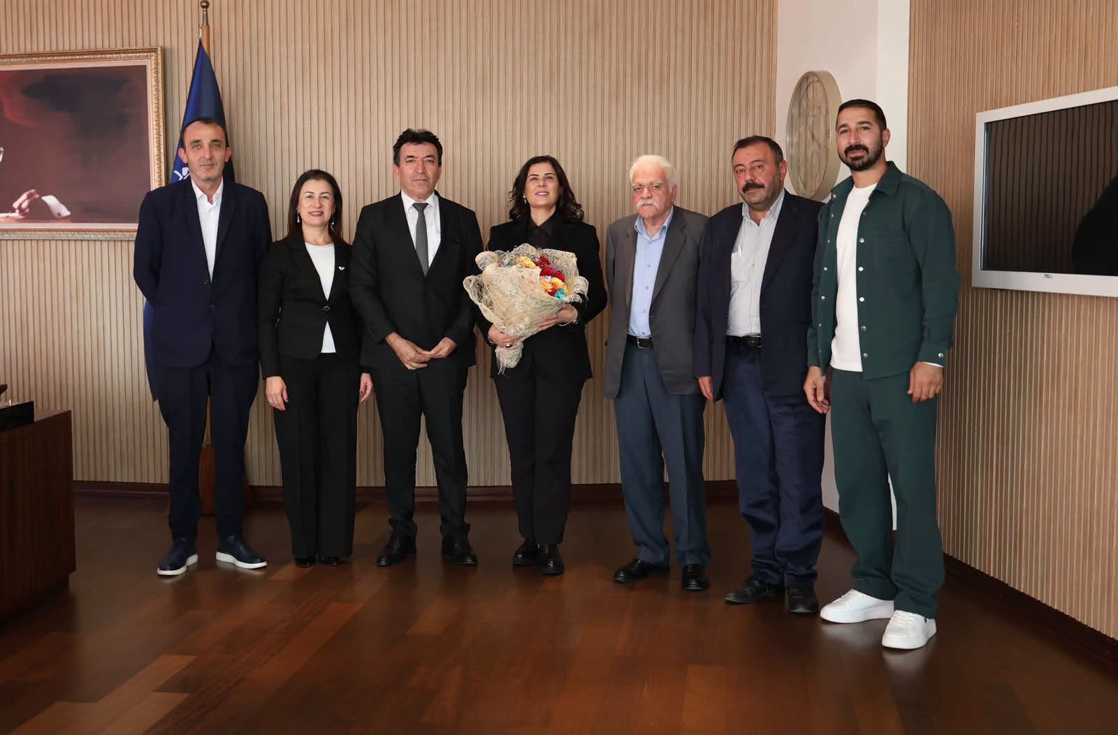 Başkan Çerçioğlu’na Nazilli Lokantacılar ve Kasaplar Odası Başkanı Arslan’dan ziyaret