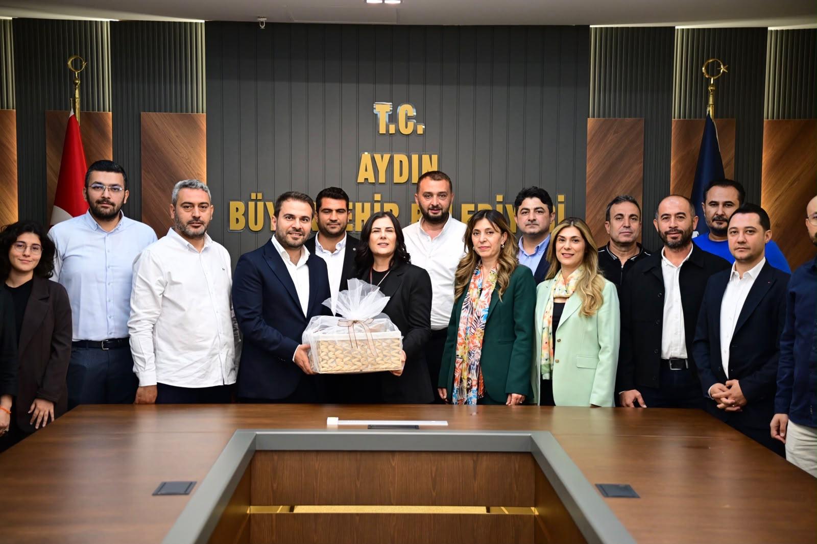 Başkan Çerçioğlu’na Ak Parti Nazilli’den ziyaret