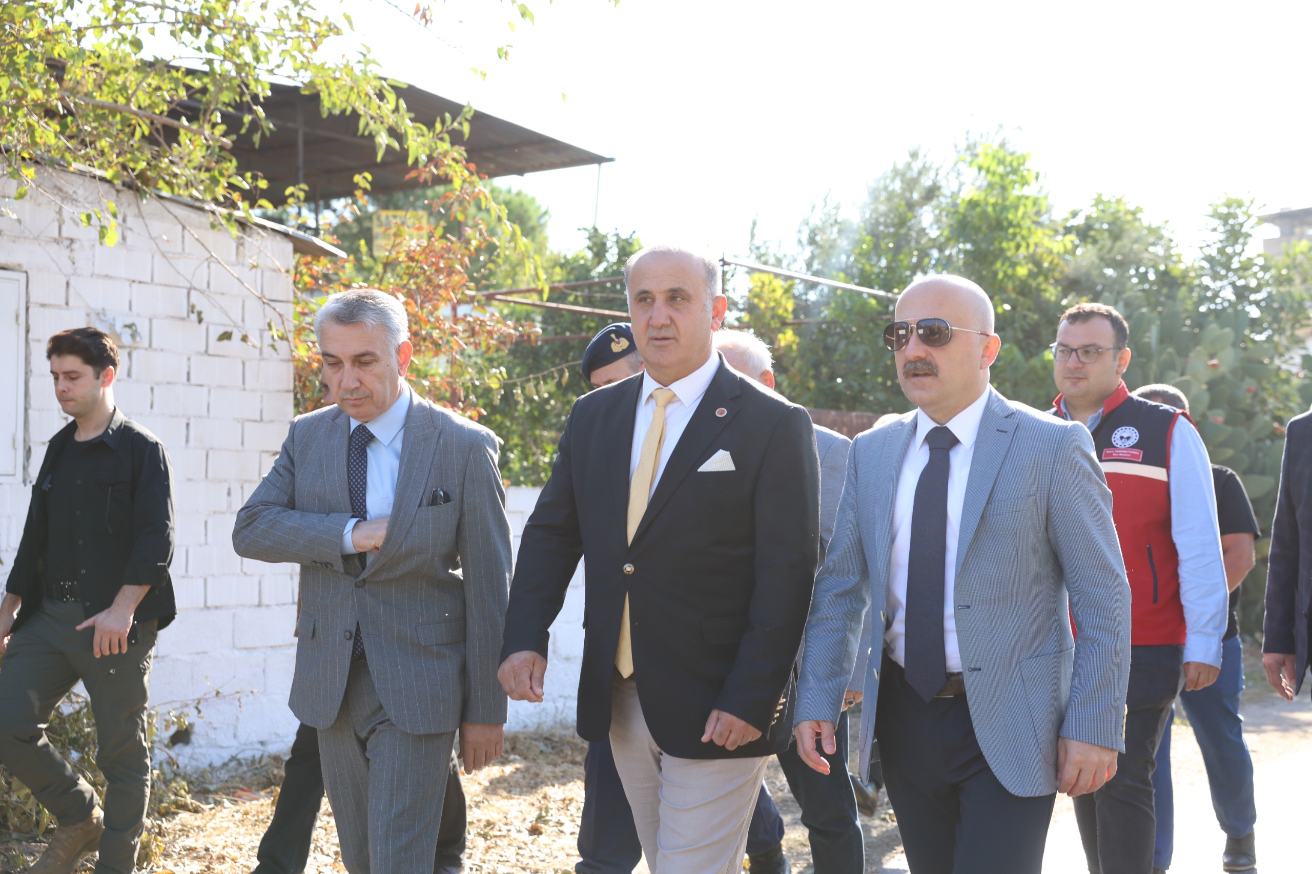 Vali Varol, Başkan Kaya’nın Dereağzı’ndaki projelerini yerinde inceledi