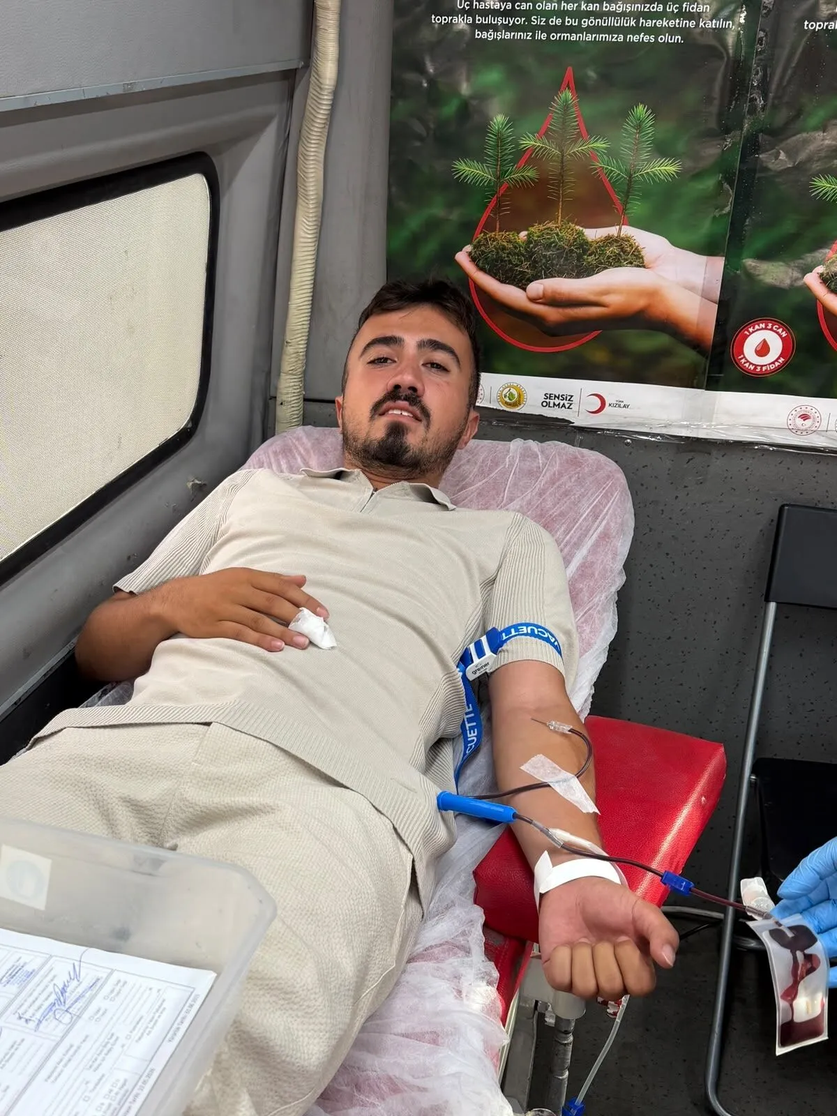 Germencik’te AK Partili Başkanlardan kan bağışı