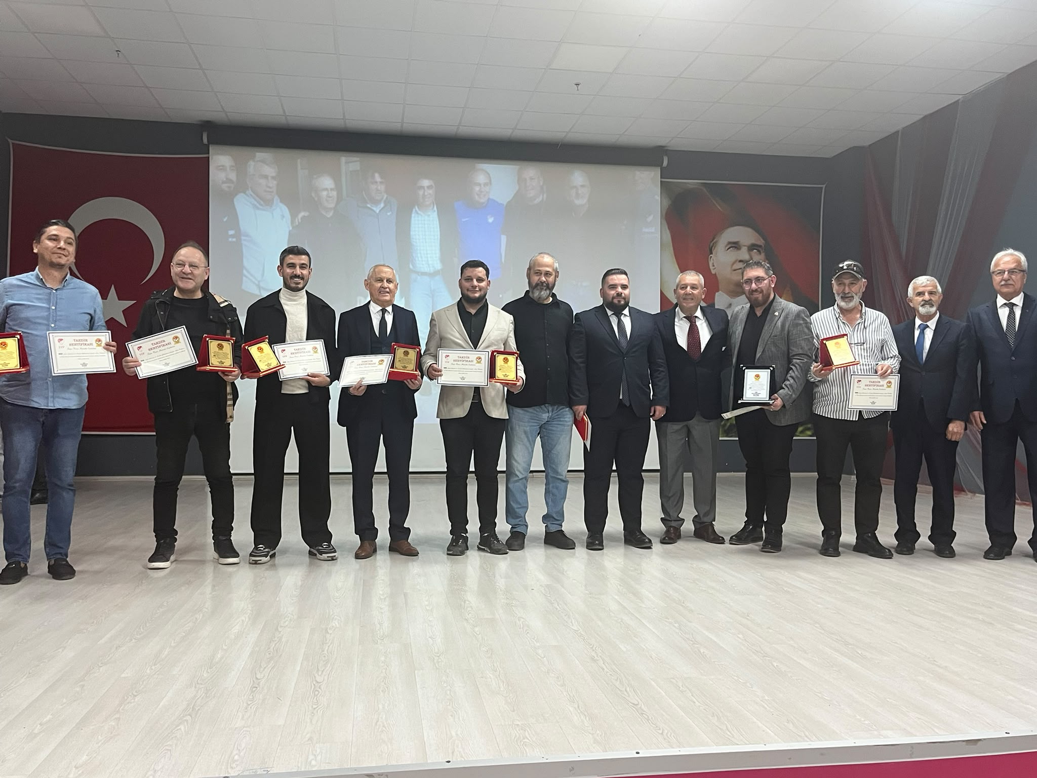 TÜFAD Aydın’ın 30. yılında futbolun emektarlarına vefa