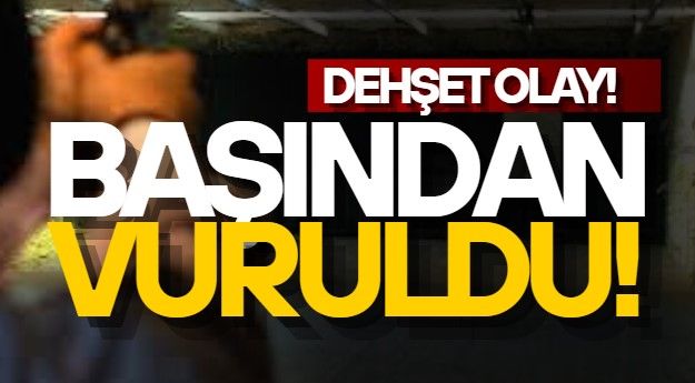 Nazilli’de genç kız başından vuruldu
