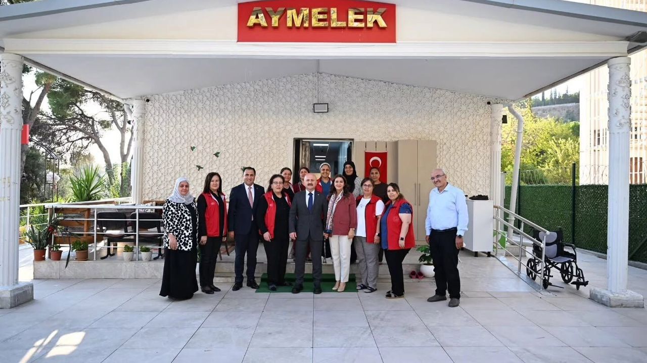Aydın Valisi Osman Varol Aymelek Derneği’ni ziyaret etti